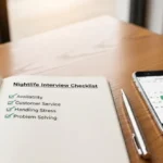 유흥업소 알바 시 면접에서 자주 묻는 질문들